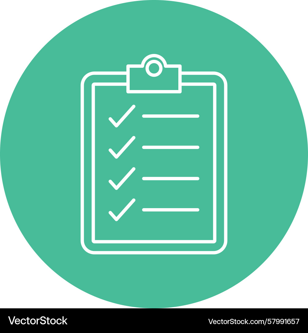 Job description line multi circle Vector Image