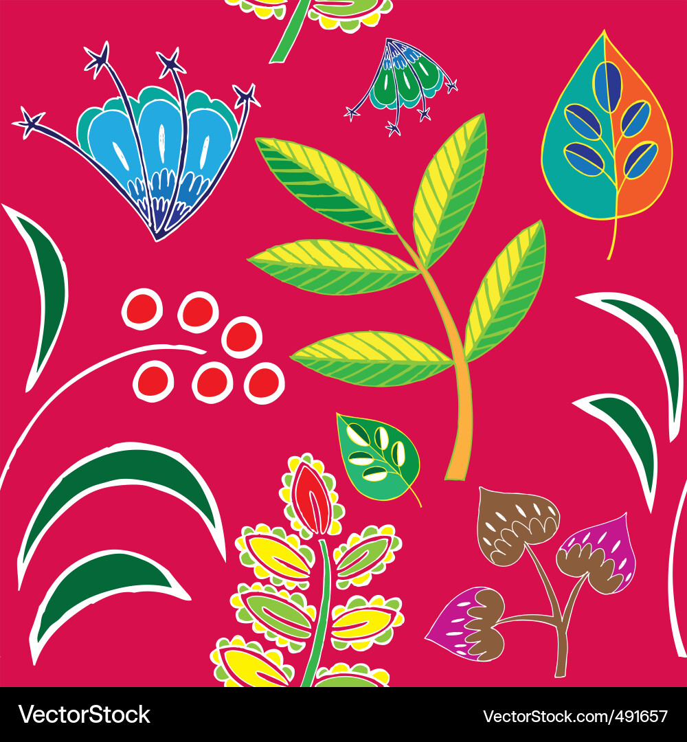 Print pattern Vector Image