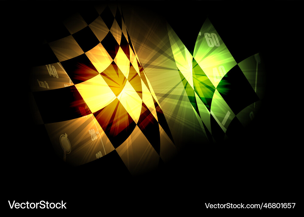 Racing square background abstraction in Racing square background abstraction in vector image