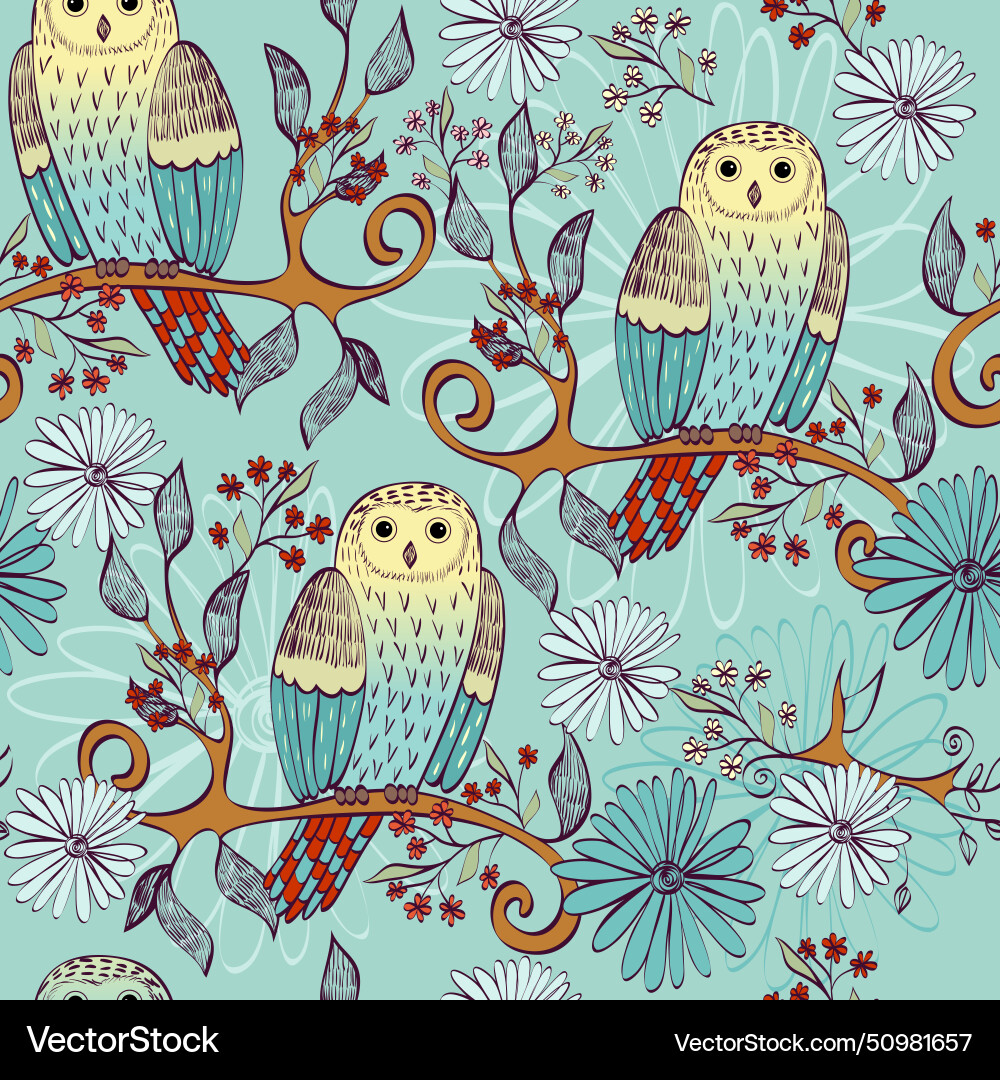 Seamless pattern vector image