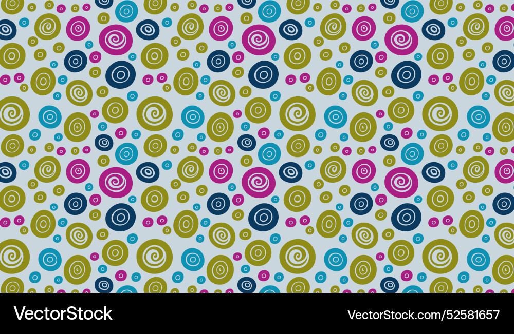 Seamless pattern with colorful circles linear Seamless pattern with colorful circles linear vector image