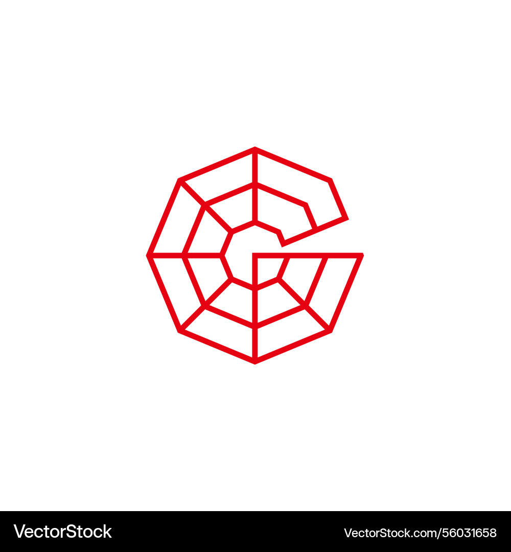 Buchstaben g Polygonlinien Draht geometrische einfach Buchstaben g Polygonlinien Draht geometrische einfach vektorbild