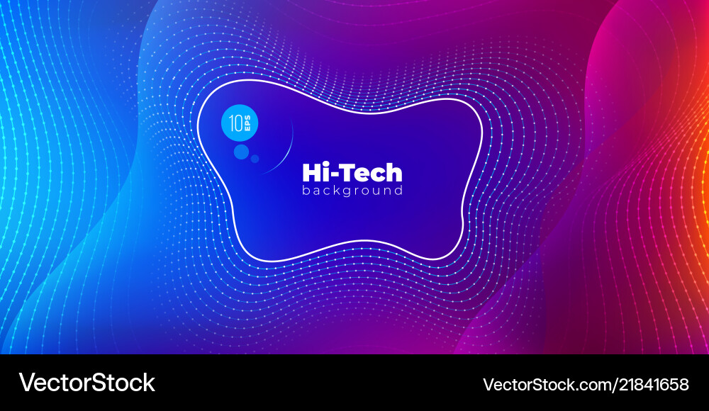 Fluid Color Gradient Background vector image