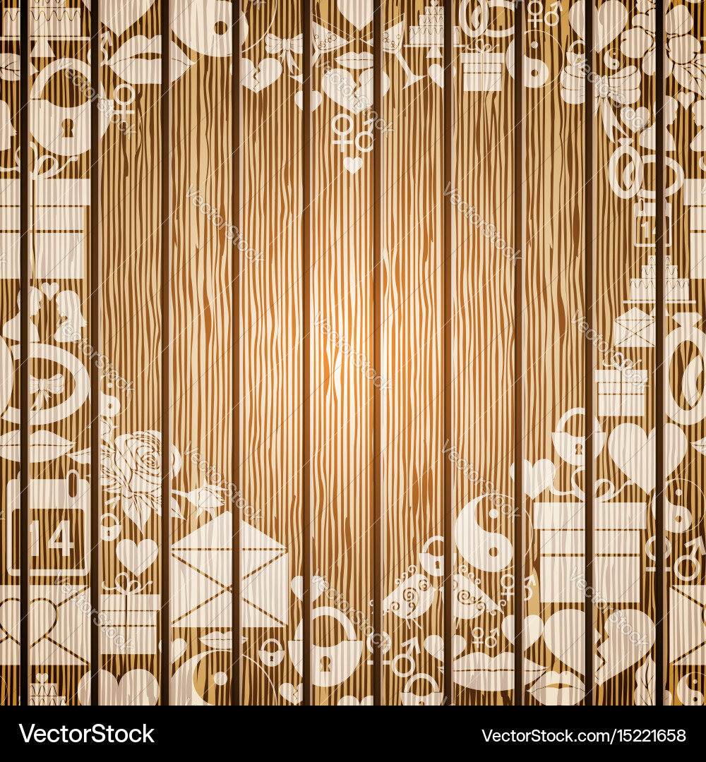 Frame in the shape of heart elements Vector Image