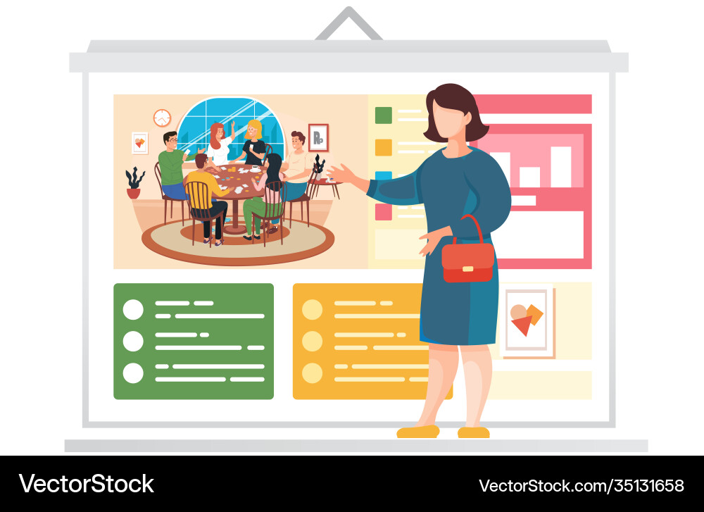 Friends are playing board game together at home Friends are playing board game together at home vector image