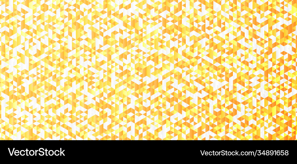 Polygon pattern triangla design yellow color Polygon pattern triangla design yellow color Vector Image