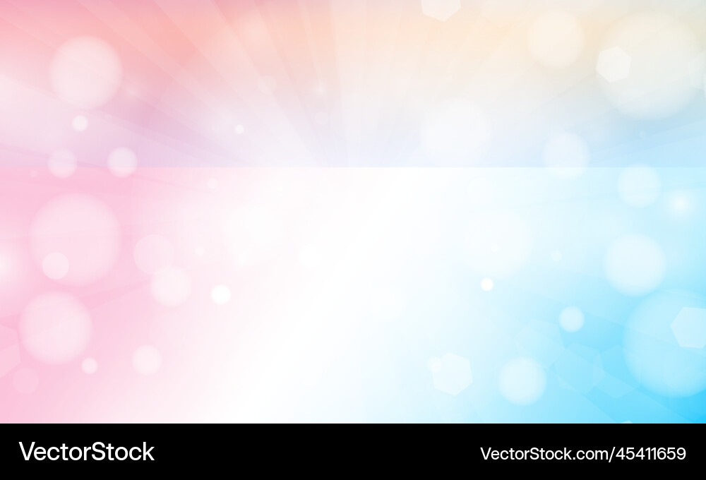 Abstract Blurred Bokeh Background vector image