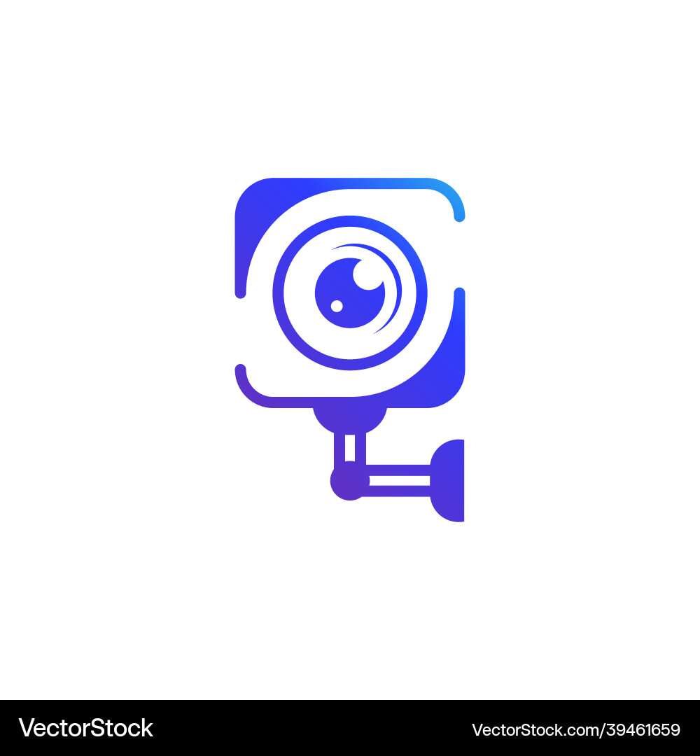 Cctv Icon Design Vektorbild