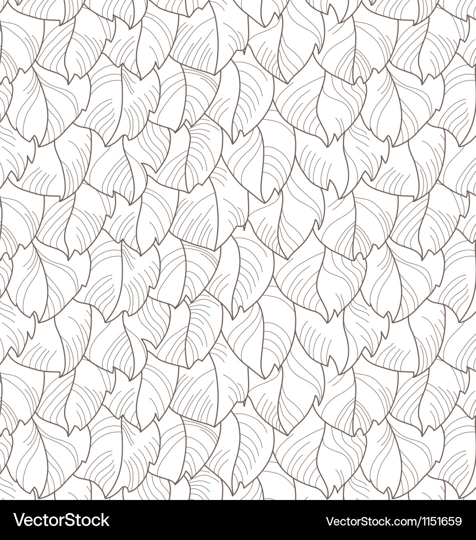 Feathers pattern Royalty Free Vector Image - VectorStock