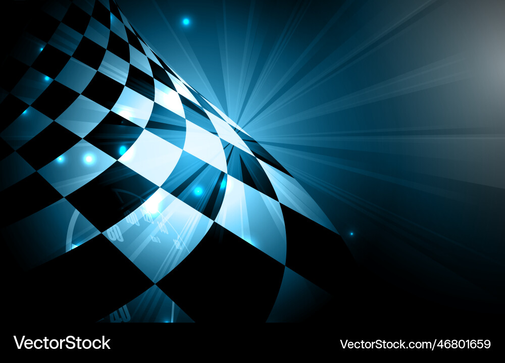 Racing Speed & Tracks Background vector image