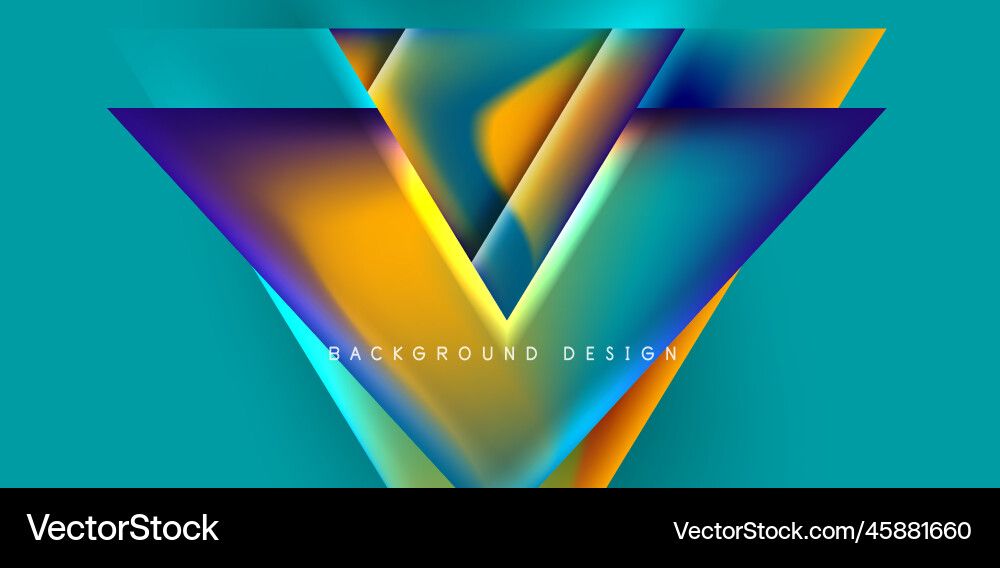 Abstract background with overlapping triangles Abstract background with overlapping triangles vector image