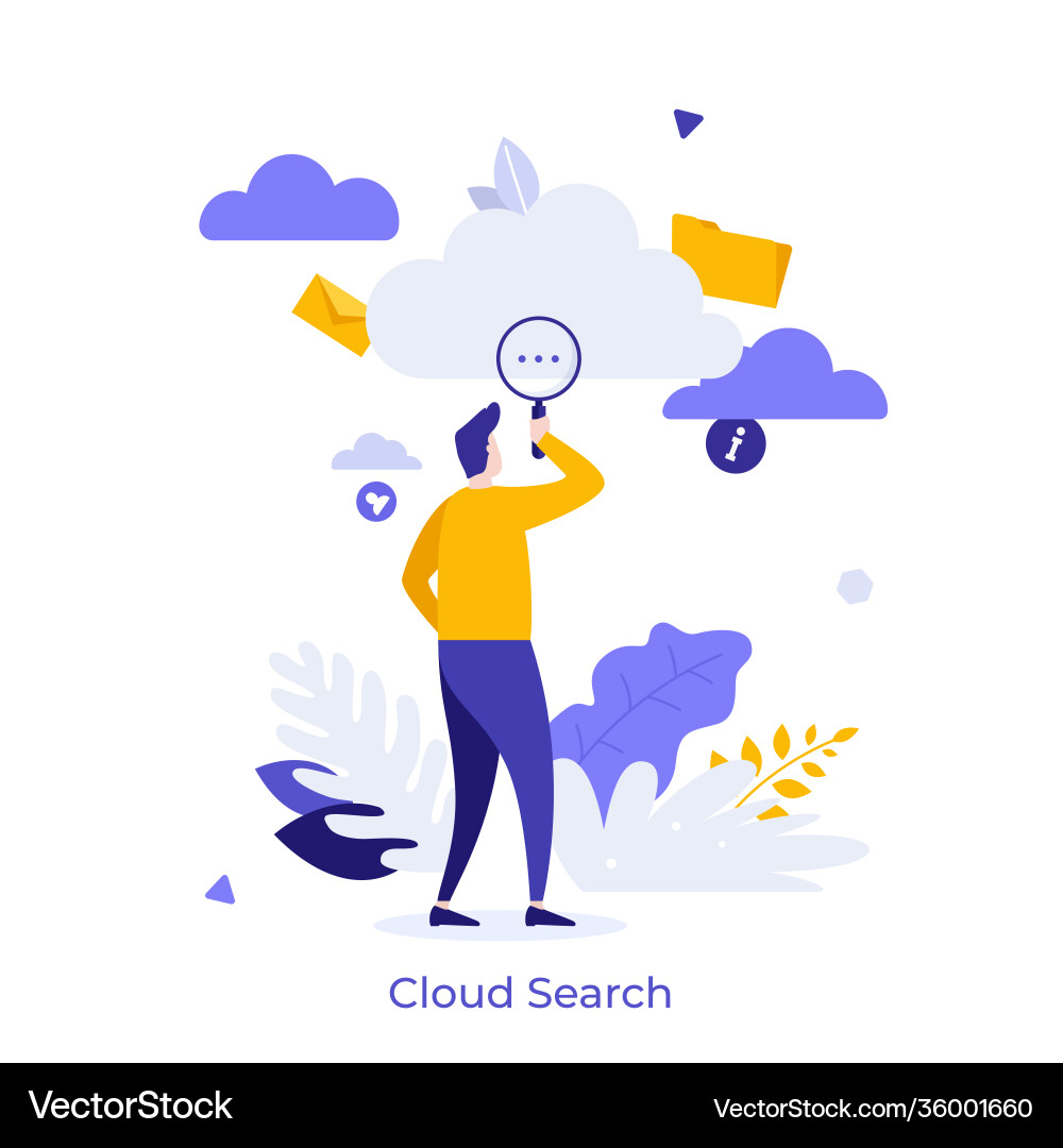 Flat character concept Flat character concept vector image