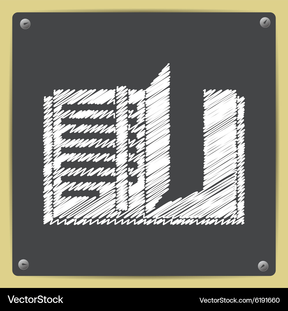 Notebook icon eps10 Vector Image