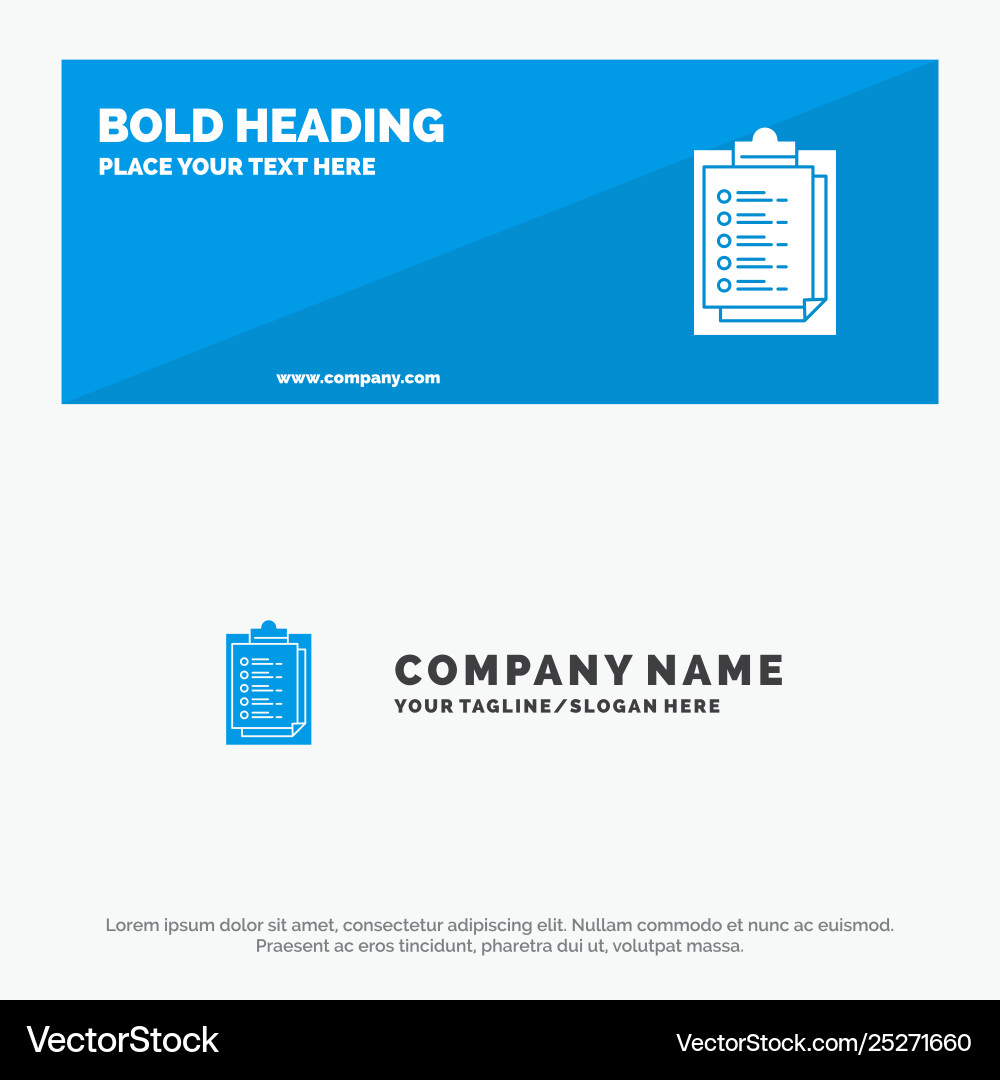 Notepad report card result presentation solid Notepad report card result presentation solid vector image
