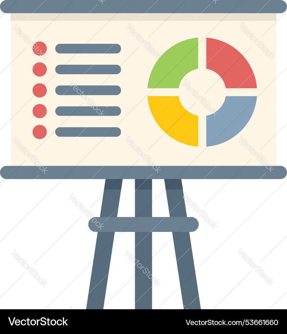 Whiteboard is showing charts and data analysis Whiteboard is showing charts and data analysis vector image