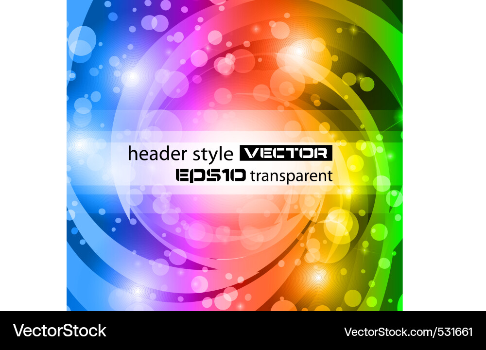 Dynamic Circular Background vector image