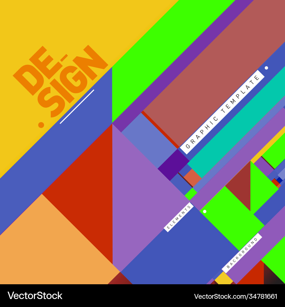 Modern colorful background material design Modern colorful background material design vector image