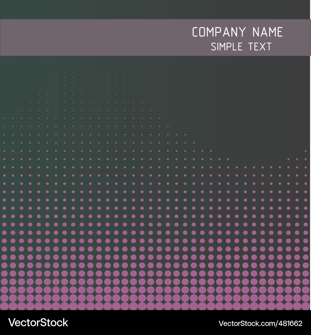 Abstract Dots Halftone Background vector image