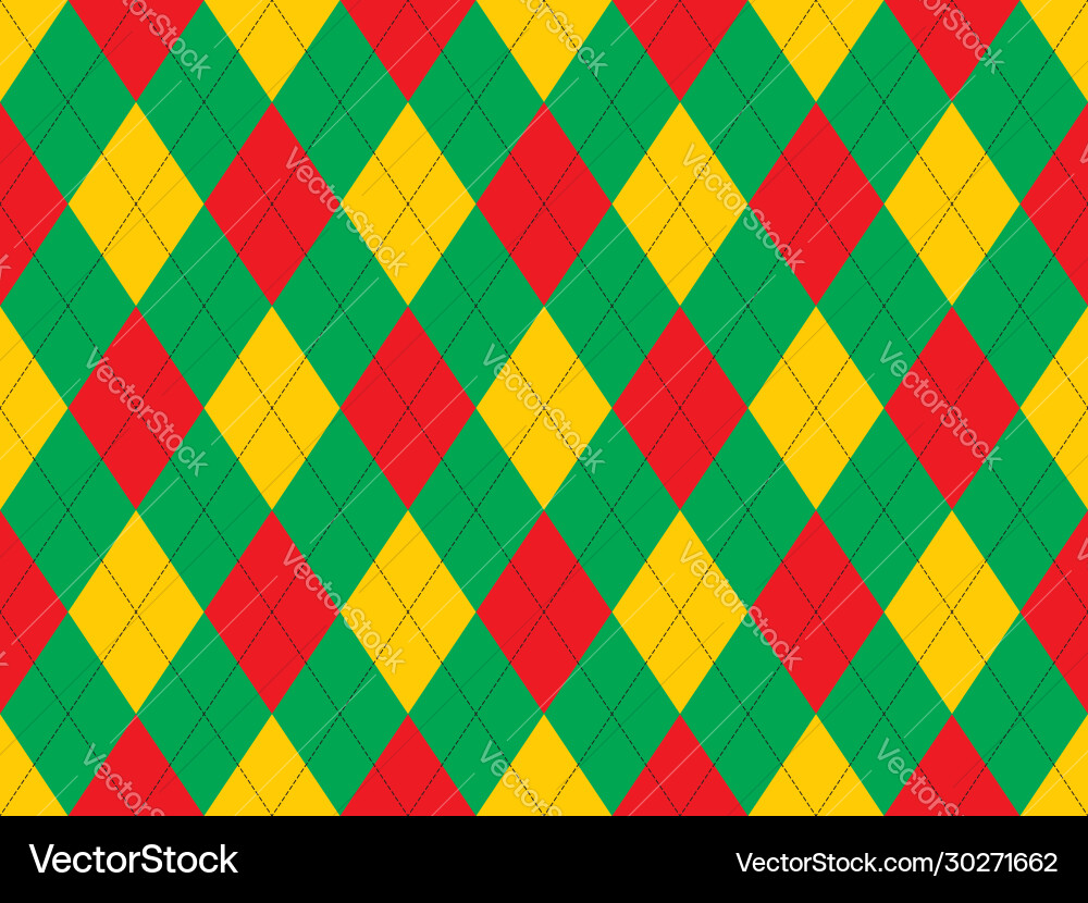 Argyle pattern seamless fabric texture background Argyle pattern seamless fabric texture background Vector Image