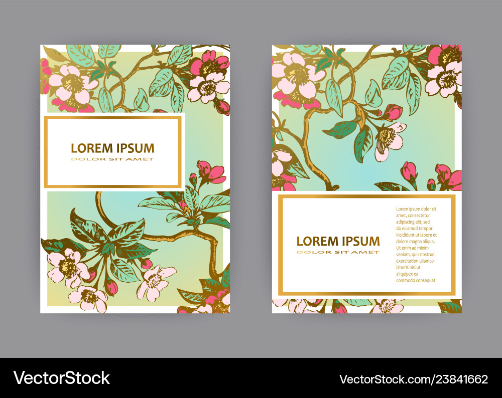 Botanische Hochzeit Einladung Karte Vorlage Design Botanische Hochzeit Einladung Karte Vorlage Design vektorbild