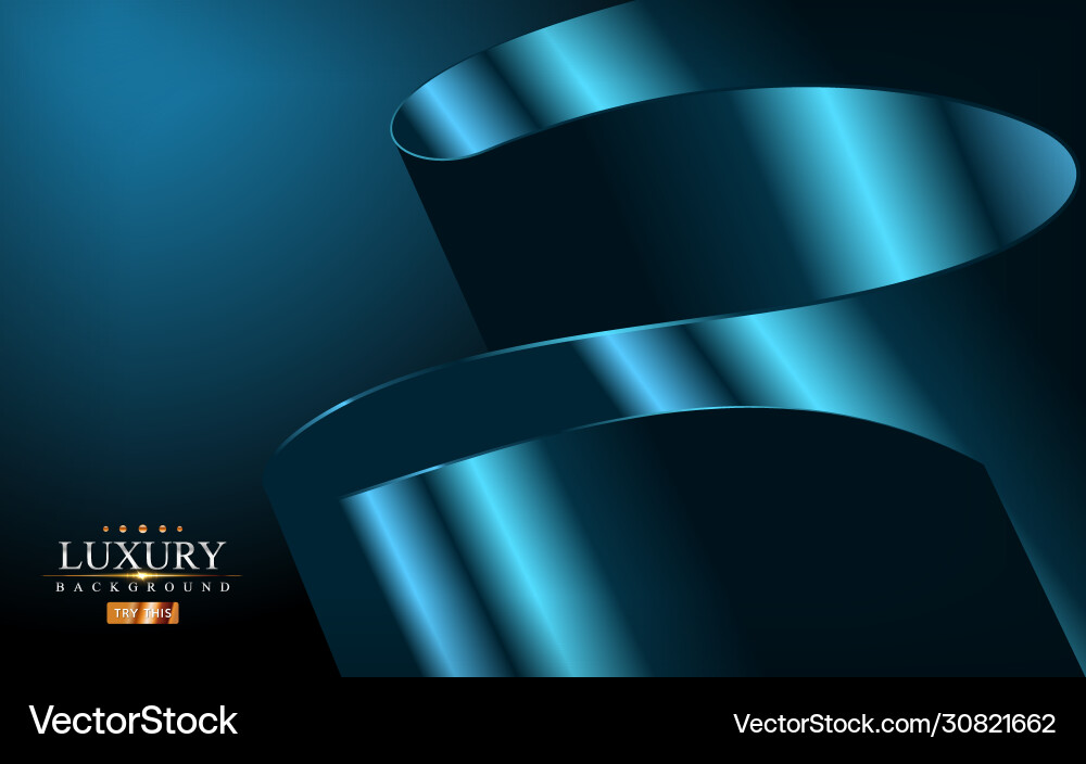 Modern blue geometric with overlap textured layer vector image