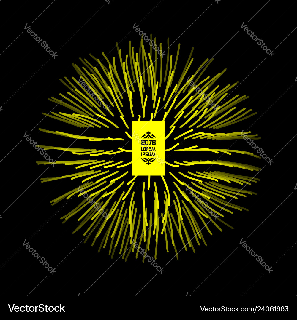 3d abstract sphere array with dynamic particles 3d abstract sphere array with dynamic particles Vector Image