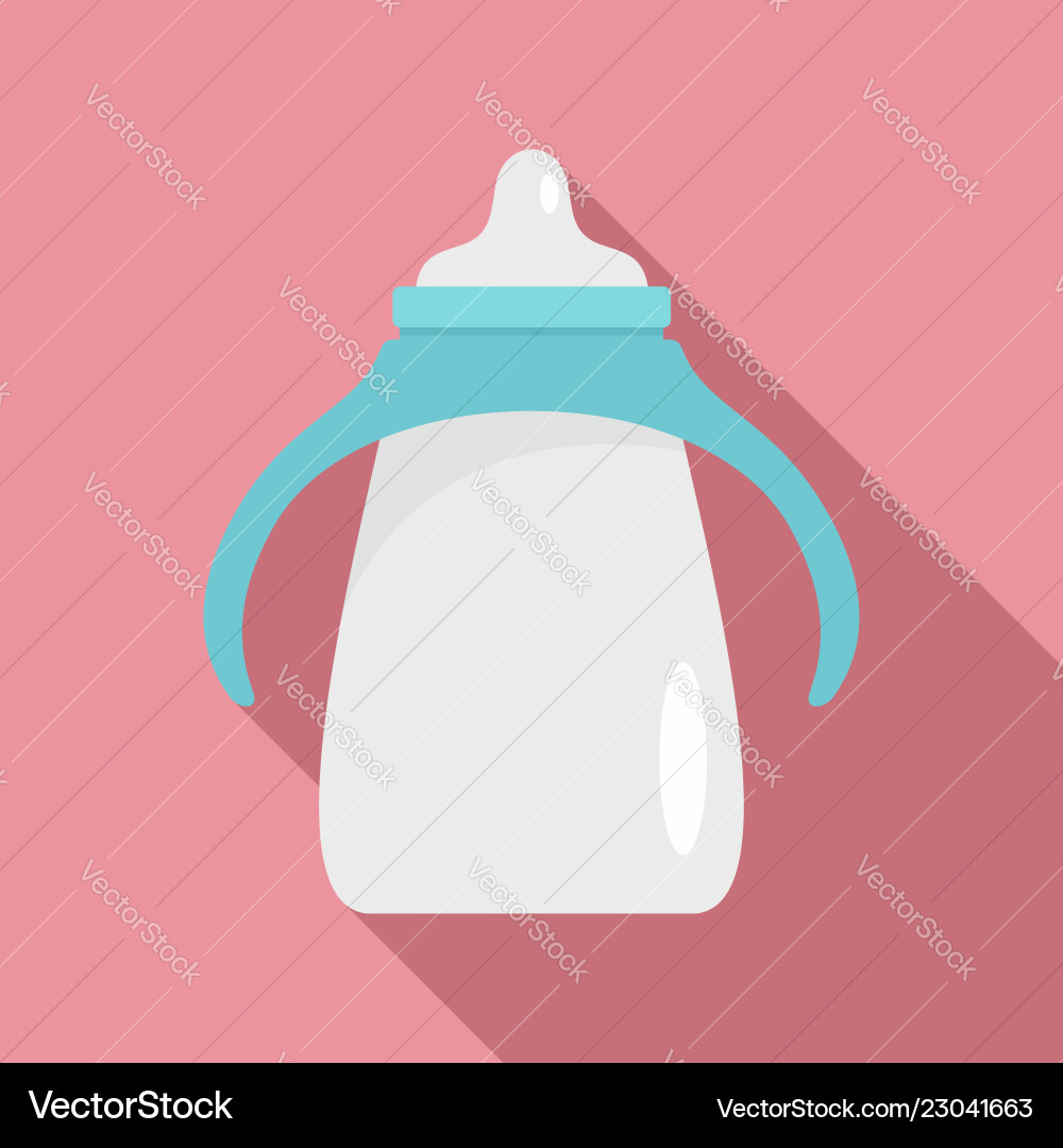 Milch Reißverschluss Tasse Ikone flach Stil Milch Reißverschluss Tasse Ikone flach Stil vektorbild