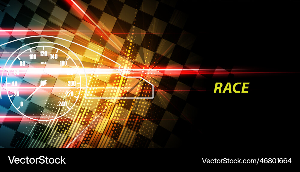 Racing square background abstraction in Racing square background abstraction in Vector Image