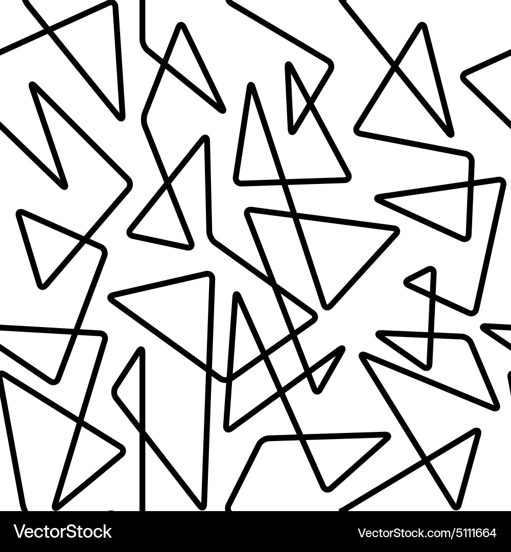 Thin line seamless pattern Vector Image