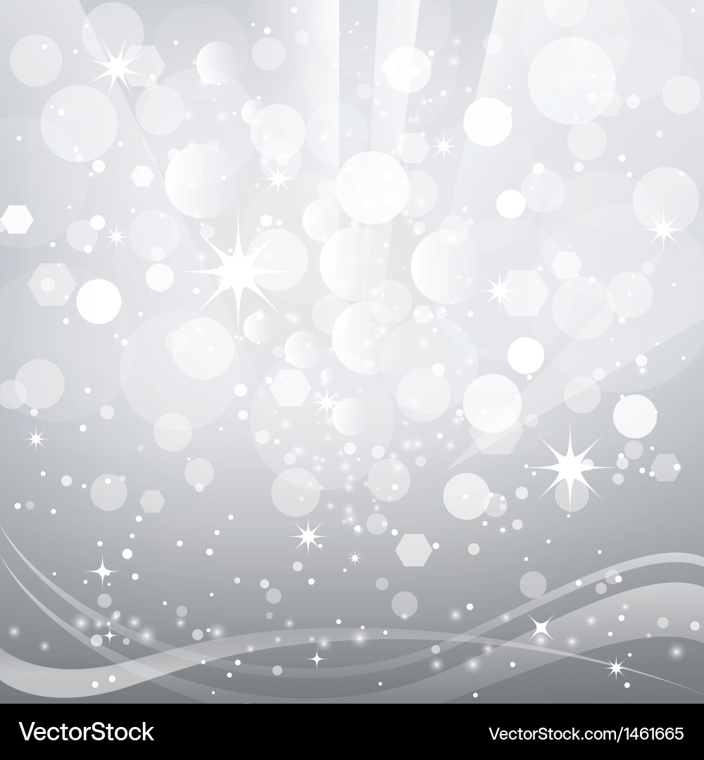 Abstract background with shiny bokeh vector image