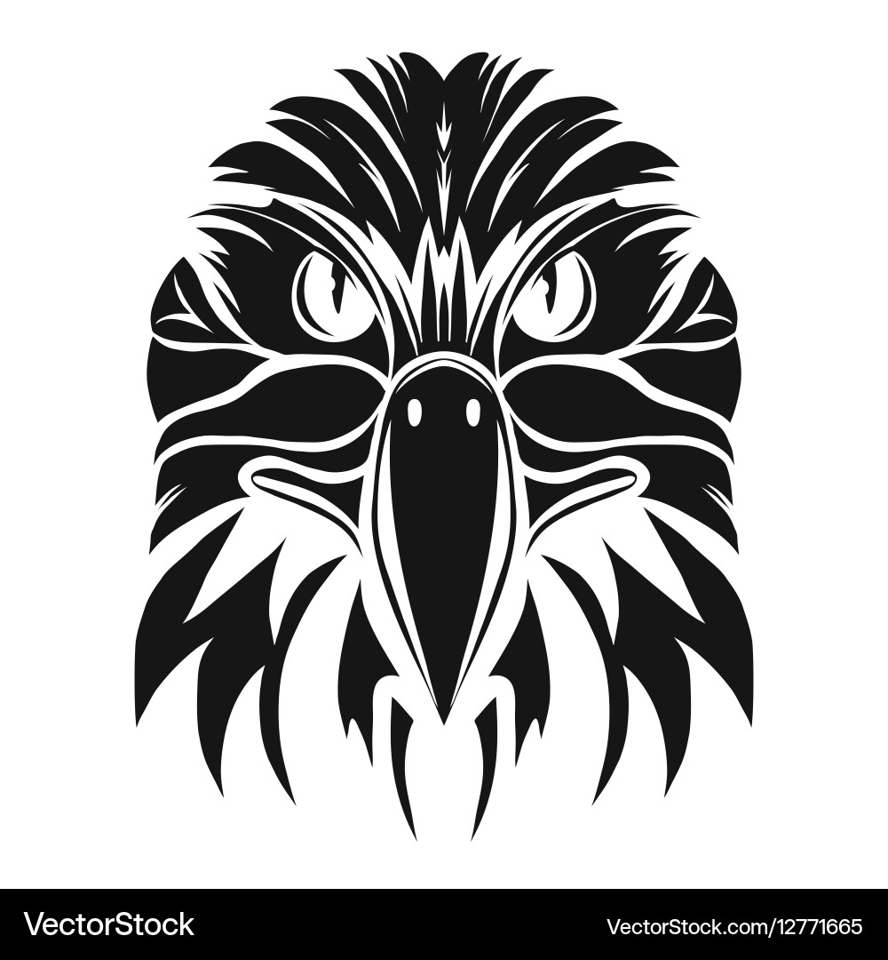 Bald Eagle Head Logo vector image