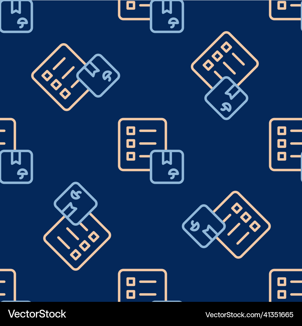 Line verification of delivery list clipboard icon Line verification of delivery list clipboard icon vector image