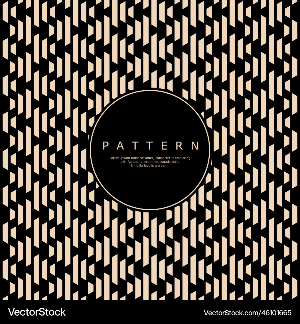 Luxury zig zag sharp line abstract pattern vector image