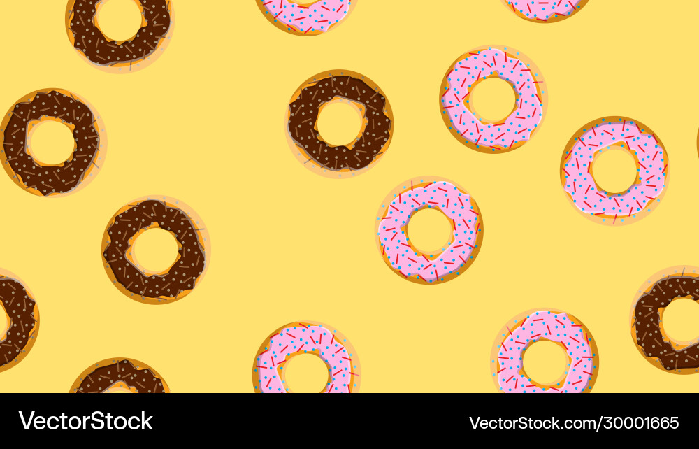 Seamless pattern texture from different vector image