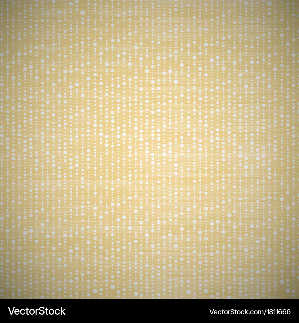 Beige Dotted Pattern Background Vector Image