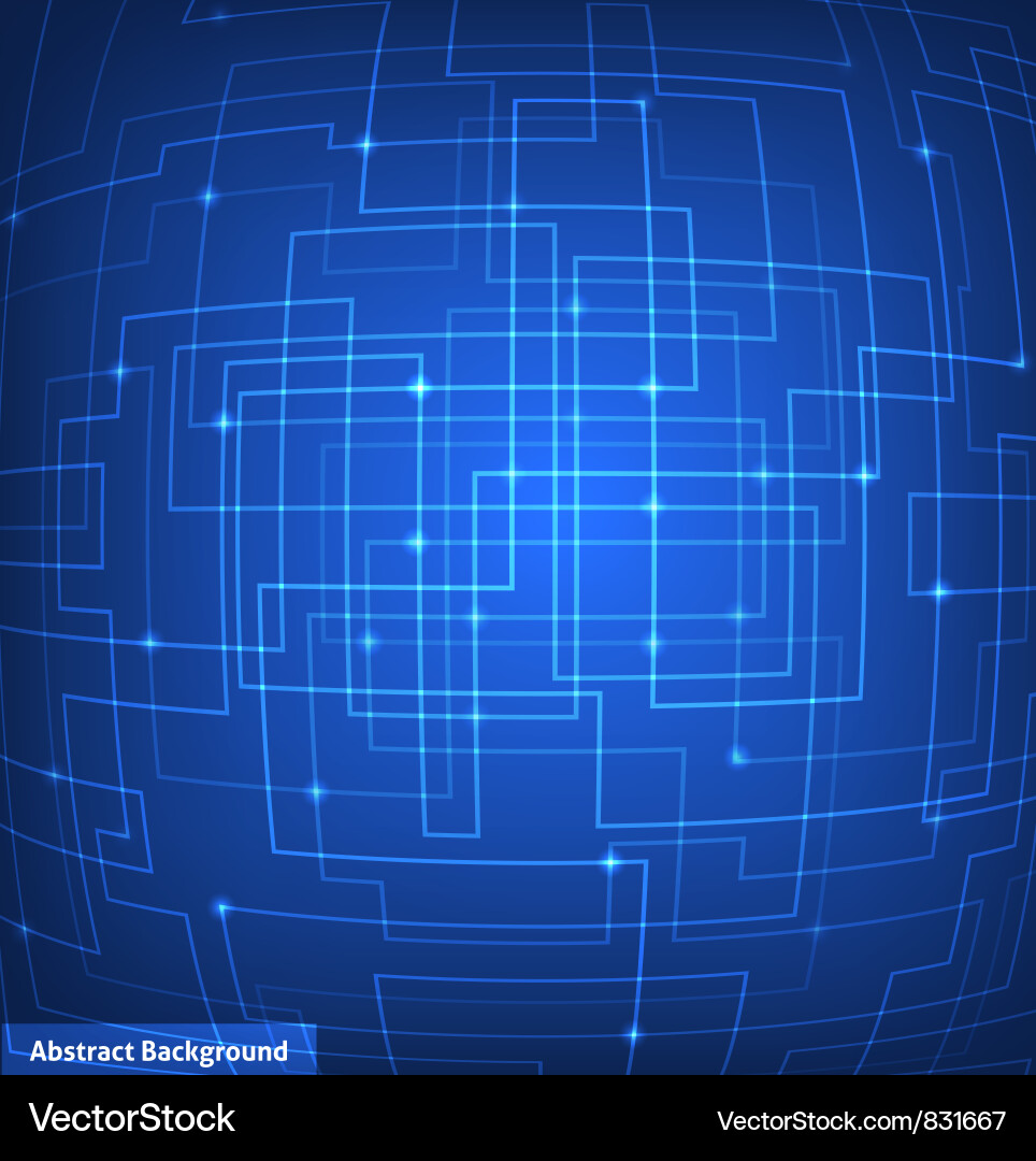 Abstract Circuit Technology Background vector image
