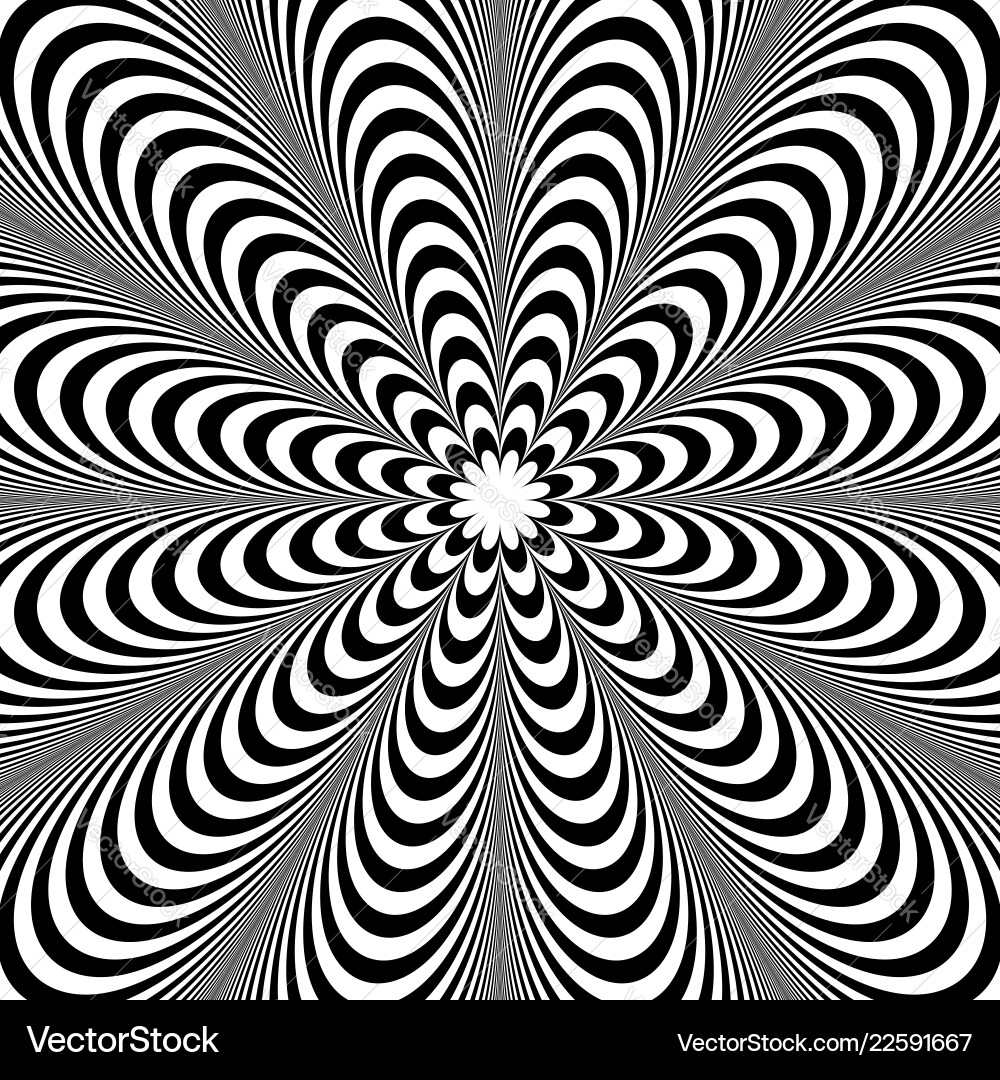 Abstract element with radiating lines monochrome Abstract element with radiating lines monochrome vector image