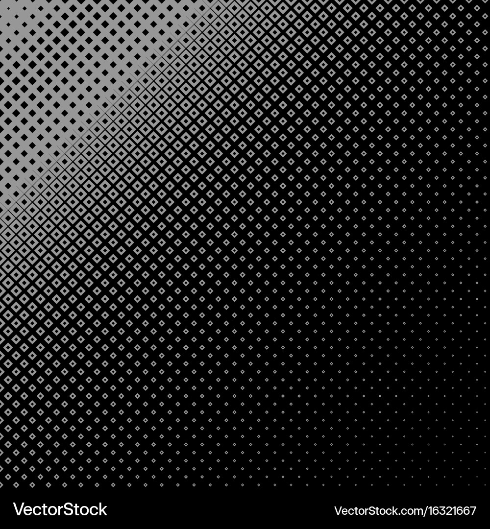 Halftone square pattern background - design vector image
