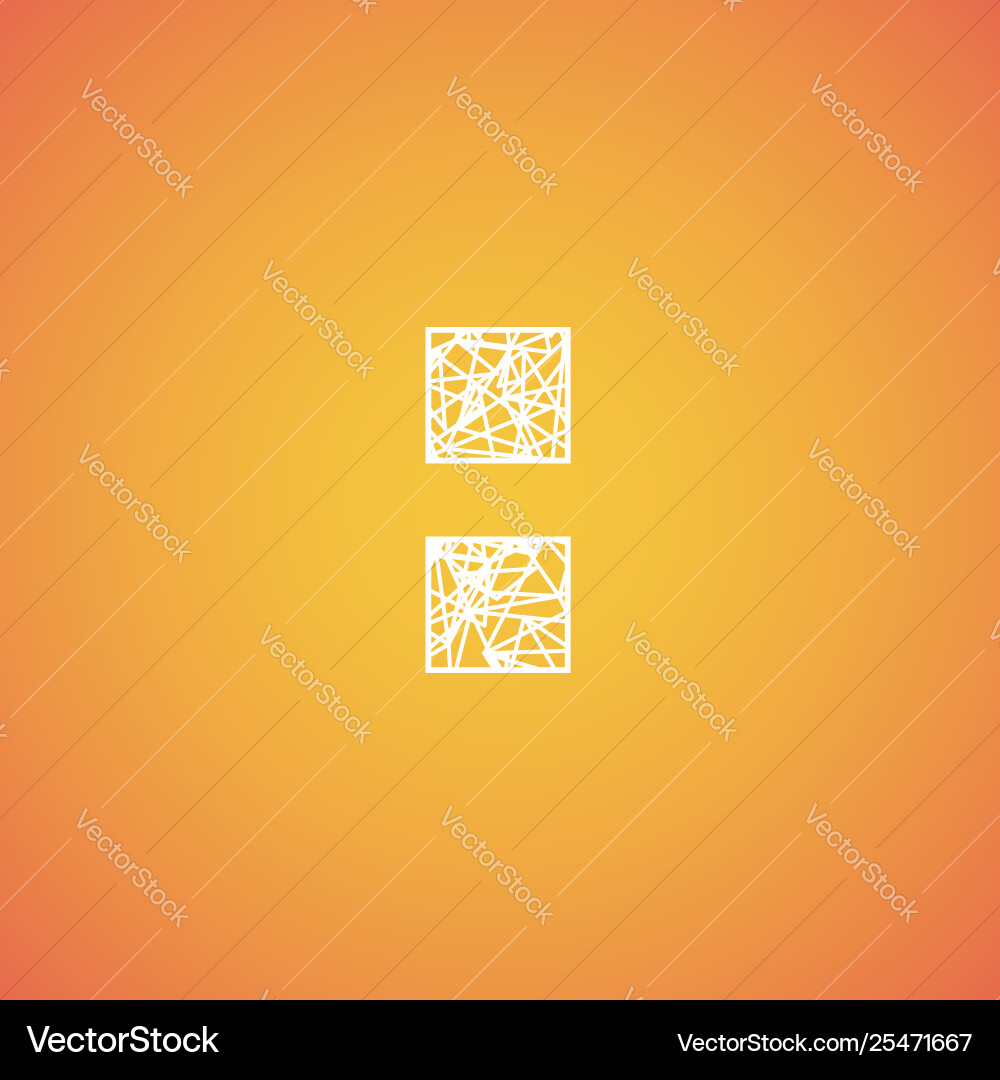 Net font from a typeset Net font from a typeset Vector Image