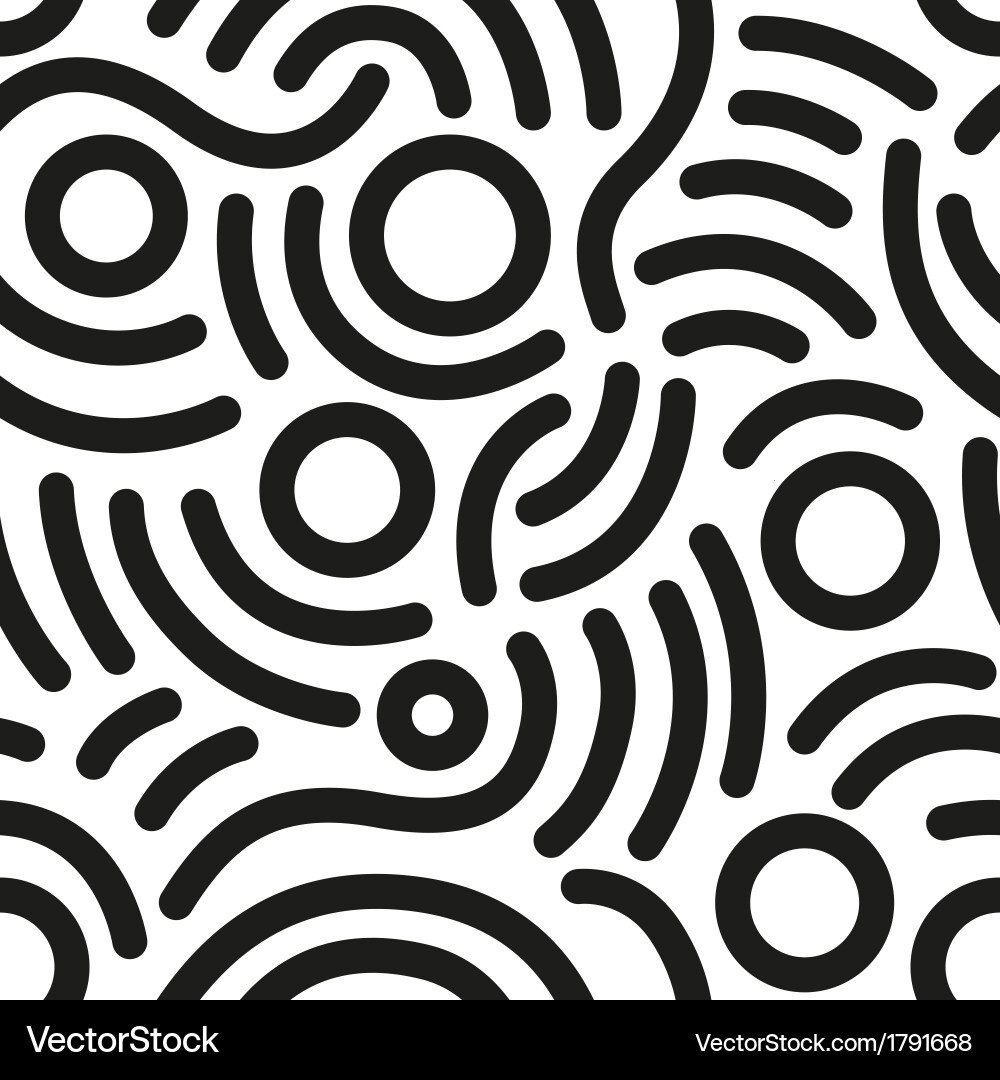 Abstract Line Pattern vector image