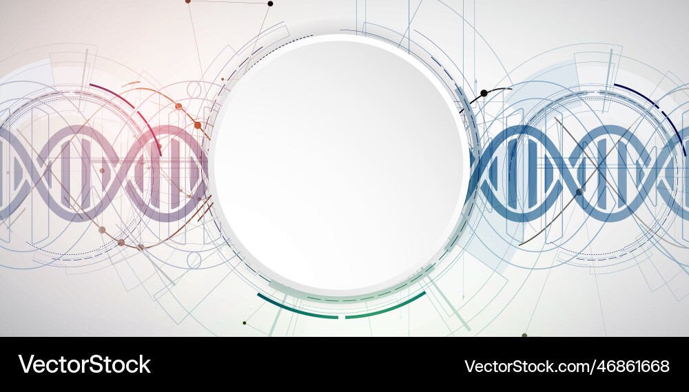 Dna abstract icon and element collection Dna abstract icon and element collection vector image