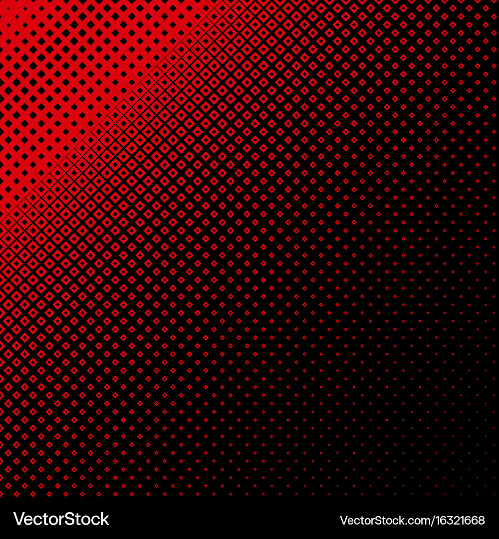 Halftone square pattern background - design vector image
