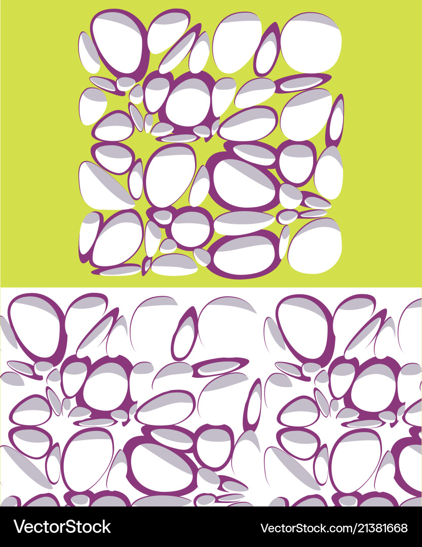 Retro pattern vector image