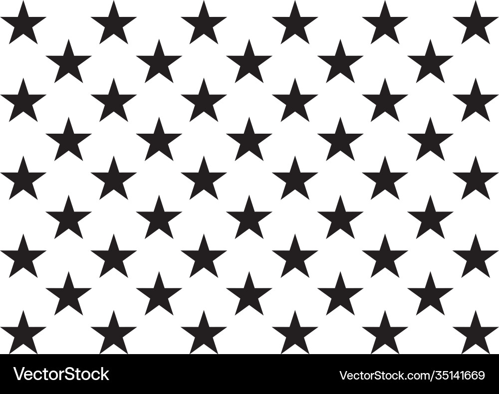 50 stars united states america usa flag design vector image