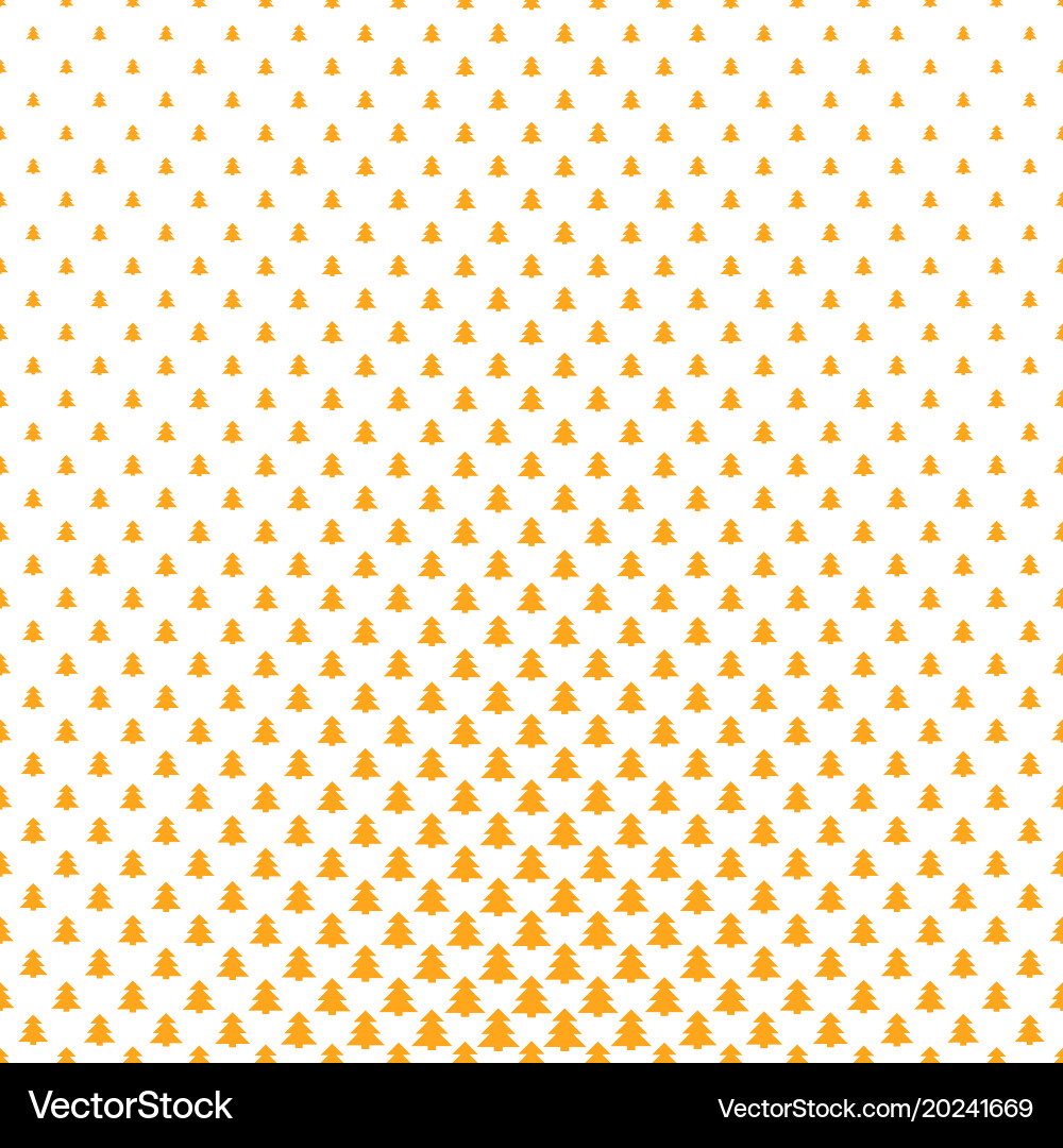 Abstract stylized pine tree forest pattern vector image