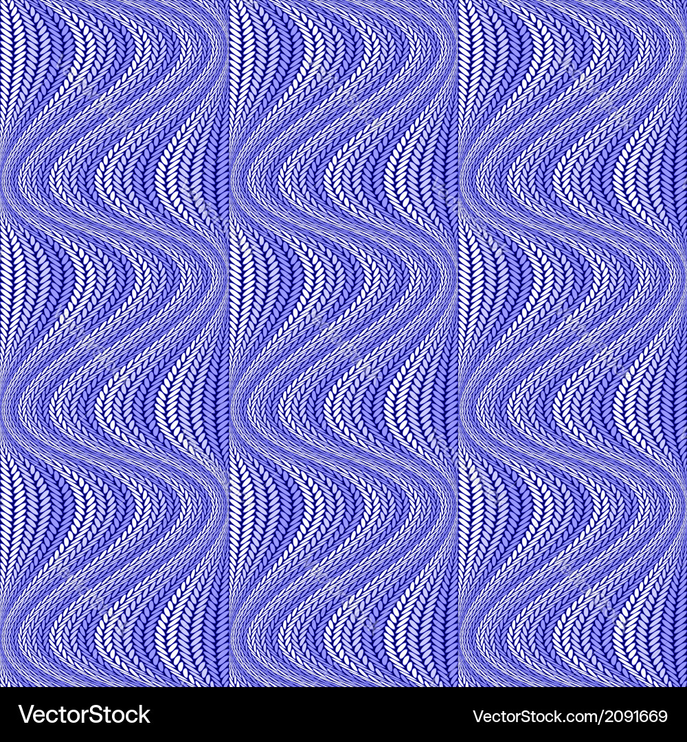 Design colorful seamless wavy pattern vector image