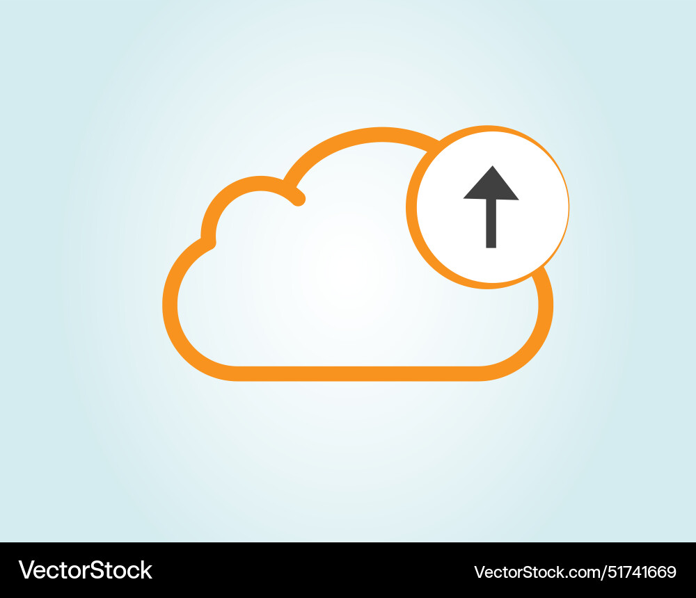 Hyper secure cloud file storage Hyper secure cloud file storage vector image