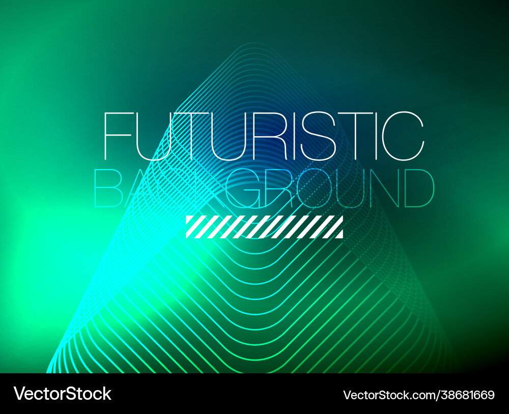 Neon color square shape lines abstract background Neon color square shape lines abstract background vector image