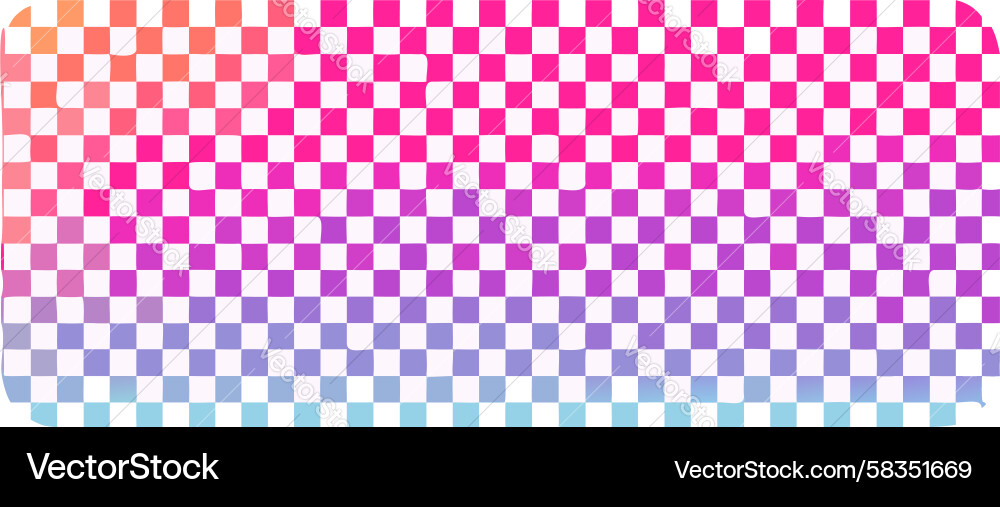 Pixel Gradient Grid Background Vector Image