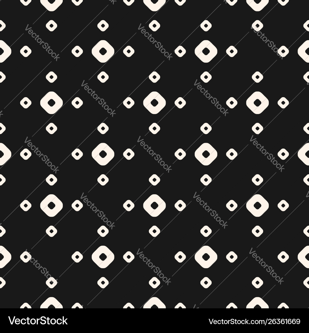 Universal seamless pattern with small perforated Vector Image